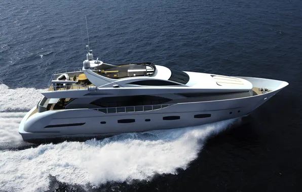 Море, яхта, люкс, Electra, running, superyacht