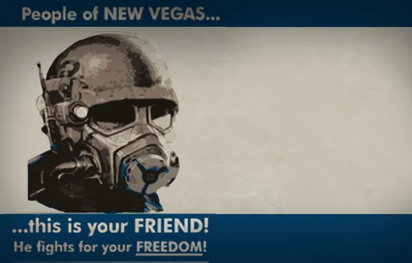Картинка Fallout, poster, new california republic