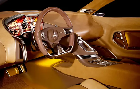 2008, Mitsubishi, спорт кар, экстерьер, sport car, спортивное купе, Concept-RA, Mitsubishi Concept-RA