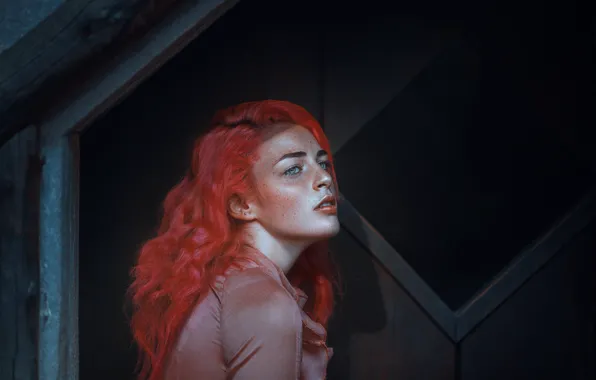 Лицо, модель, волосы, цвет, Sara