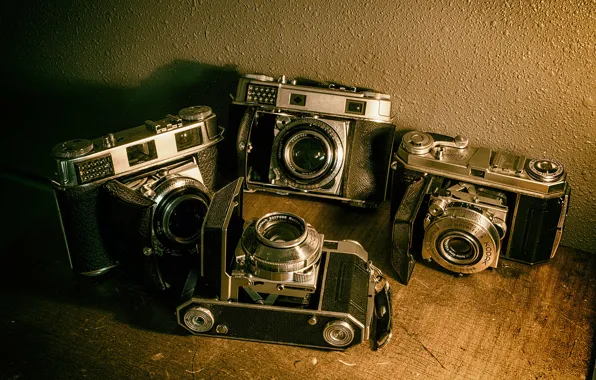 Картинка vintage, cameras, old