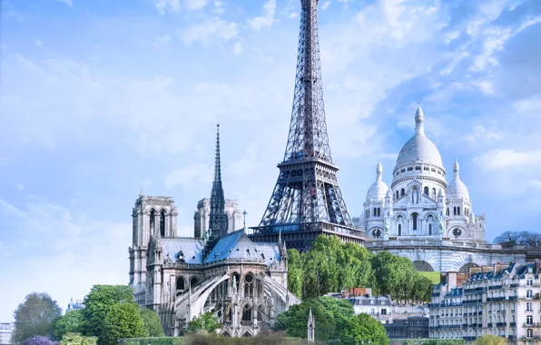 Париж, Эйфелева башня, Paris, France