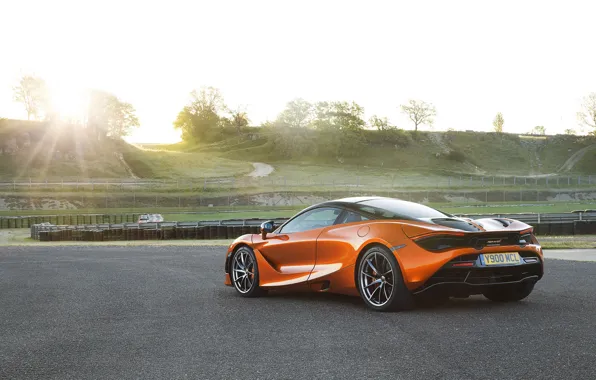 Car, McLaren, supercar, McLaren 720S Rear