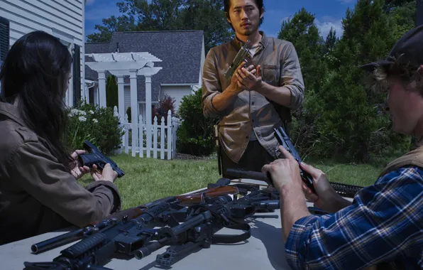 Картинка The Walking Dead, Ходячие мертвецы, Glenn, Steve Yeun