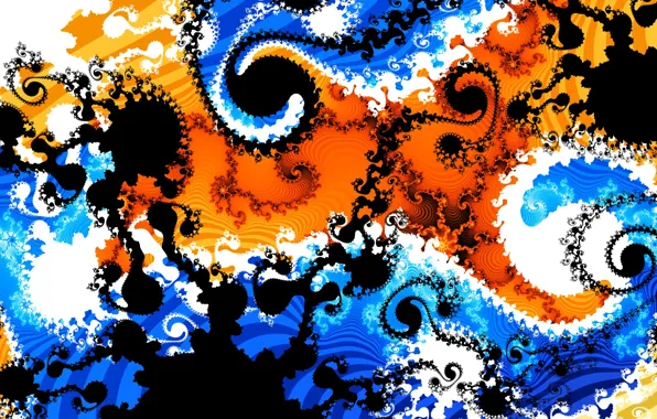 Картинка свет, линии, узор, рисунок, цвет