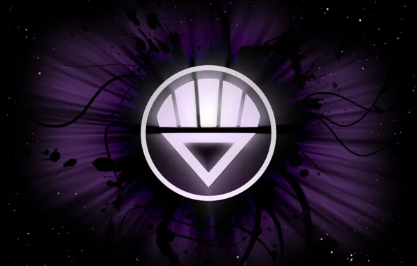 Logo, comics, lantern, DC Comics, Black Lantern