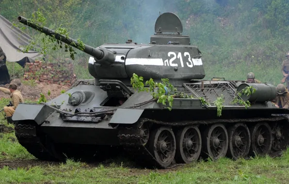 Победа, танк, ВОВ, т-34