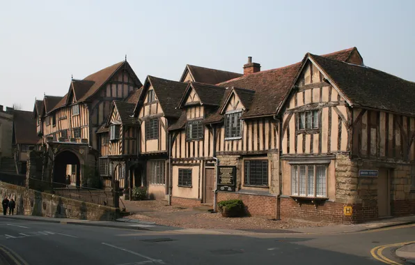 Картинка Англия, Warwick, Lord Leycester Hospital, Ворвик