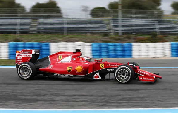Профиль, Ferrari, Formula1, Kimi, Raikkonen, 2015, Tests, SF15T