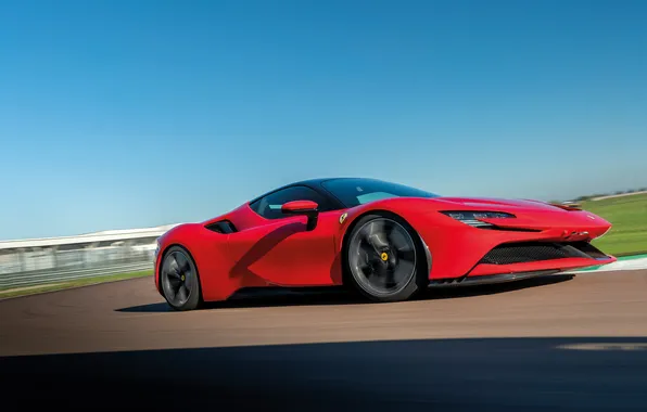 Ferrari, суперкар, supercar, Stradale, 2020, Ferrari SF90, Ferrari SF90 Stradale, Ферарри