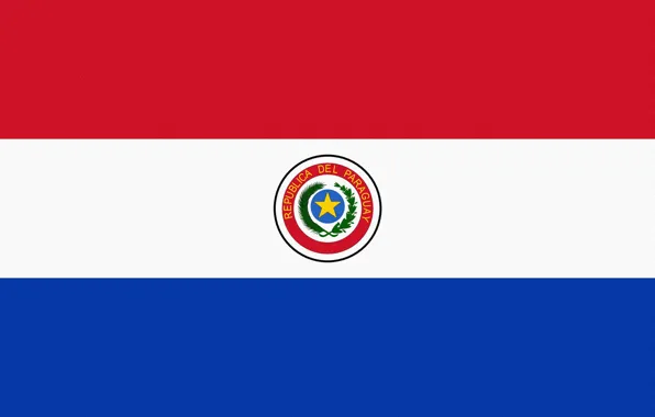 Флаг, Парагвай, Paraguay