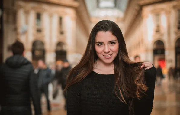 Girl, Smile, Women, Portrait, Pablo Merchan Montes