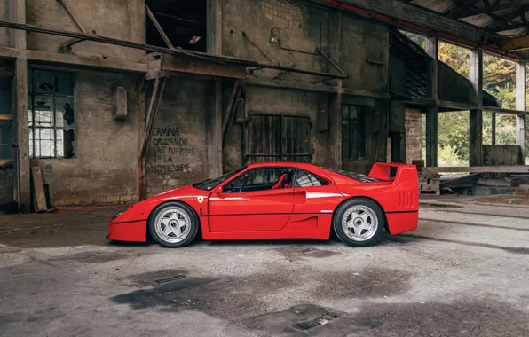 Картинка Ferrari, F40, Ferrari F40