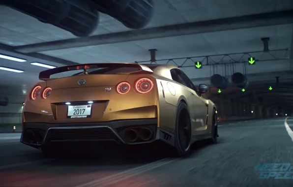 Картинка NFS, Need for Speed, 2015, НФС, 2017 Nissan GT-R Premium