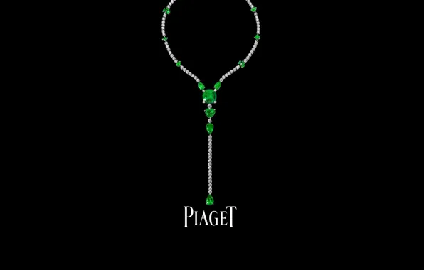 Камни, украшение, колье, PIAGET