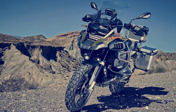 Тень, BMW, саванна, Африка, ЮАР, Adventure, R1200GS