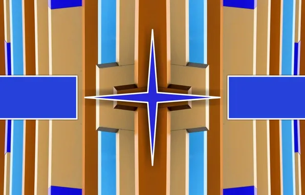 Фон, обьем, фигуры, цветной