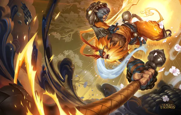 Обезьяна, league of legends, Lol