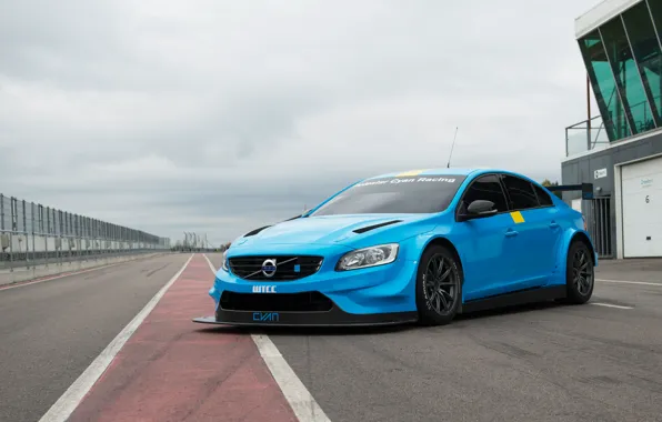 Трасса, Volvo, Трек, S60, 2016, Polestar