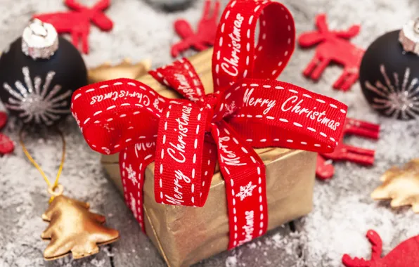 Подарок, новый год, Рождество, Christmas, wood, New Year, merry christmas, Xmas