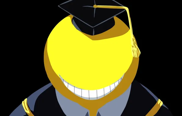 Ufo, game, hat, yellow, alien, smile, anime, school