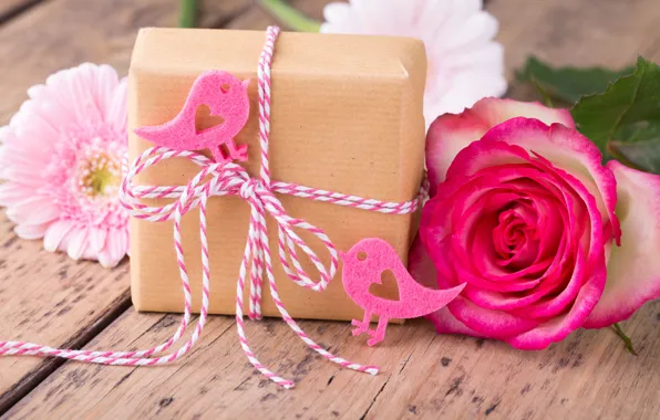 Картинка розы, лепестки, love, pink, flowers, romantic, gift, roses