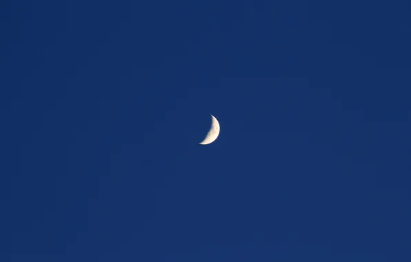 Картинка небо, природа, луна, вечер, сумерки, Stan