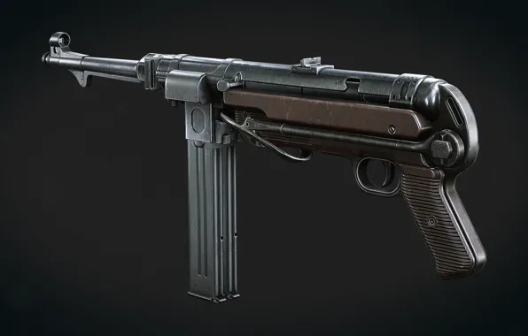 Германия, MP 40, Пистолет-пулемёт, Спарка магазинов