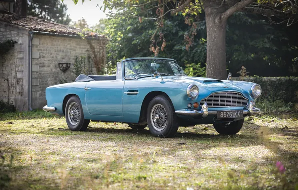 Картинка Aston Martin, 1963, DB4, Aston Martin DB4 Convertible