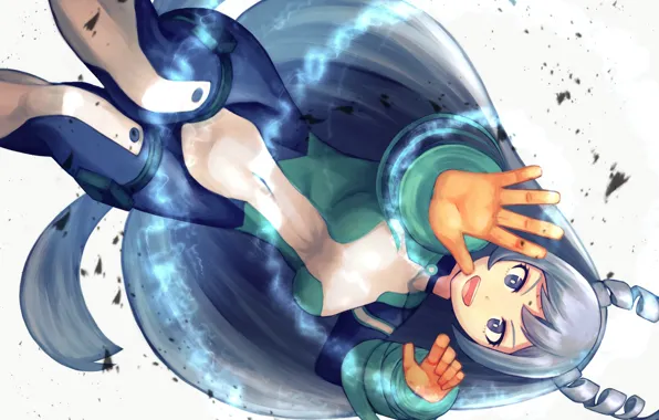 Взгляд, девушка, улыбка, Boku no Hero Academia, причуда, Моя геройская акадеимя, Hadou Nejire