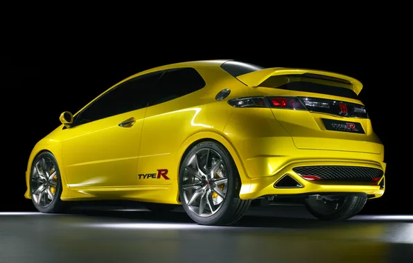 Concept, купе, 2006, концепт-кар, Honda, Civic Type-R, Honda Civic Type-R Concept
