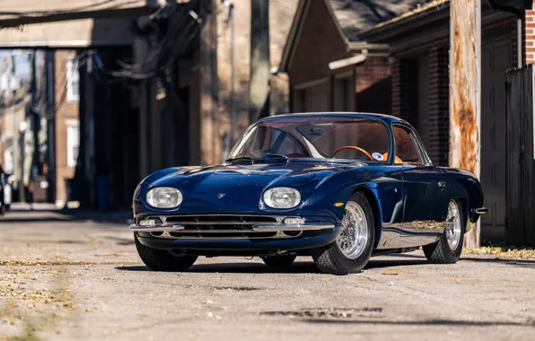 Lamborghini, 1965, front, 350 GT, Lamborghini 350 GT