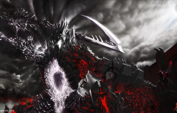 Darksiders, War, Colossus, Lario, Confrontation, Rift, Vito, Lanstream