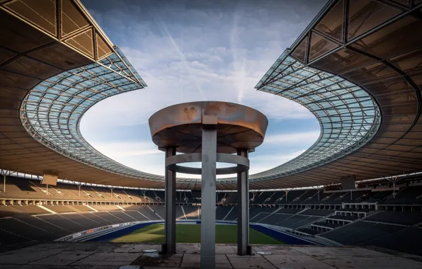 Stadium, architecture, Berlin Olympia