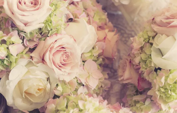 Цветы, розы, букет, свадьба, flowers, bouquet, roses, wedding