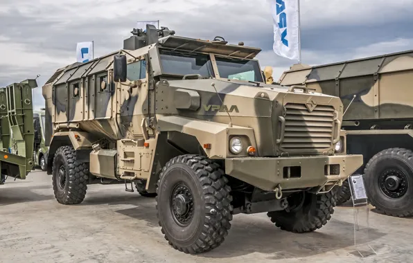 Выставка, колёса, бронеавтомобиль, Урал, бронированный, Урал-63099, Тайфун-У, Урал-63099 «Тайфун-у»