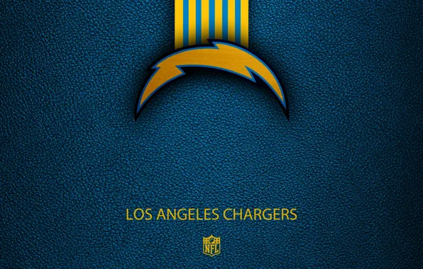 Wallpaper, sport, logo, NFL, Los Angeles Chargers