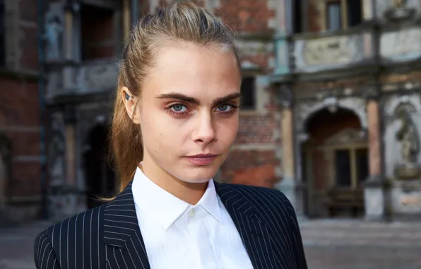 Картинка поза, модель, актриса, model, hair, pose, actress, Cara Delevingne