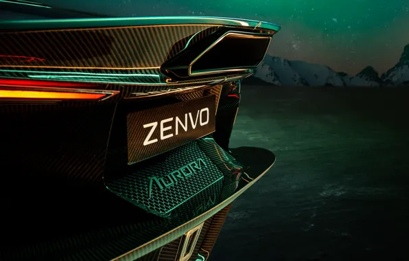 Картинка Zenvo, Aurora, close-up, badge, Zenvo Aurora Tur