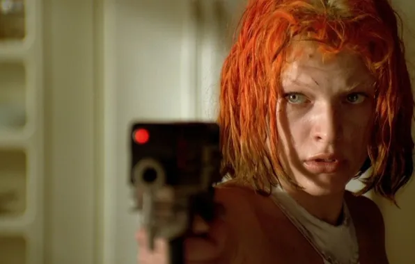 Milla Jovovich, Red Head, The Fifth Element, REDHEAD