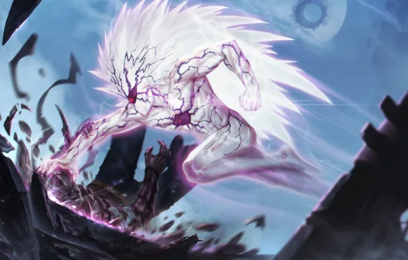 Anime, art, cabalfan, One Punch Man, lord boros