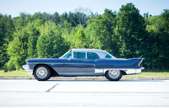 Cadillac, ретро автомобили, 1958, Brougham, Cadillac Eldorado, retro cars, Cadillac Eldorado Brougham