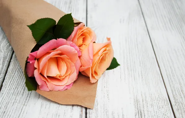 Розы, roses, bouguet, Olena Rudo