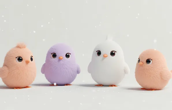 Birds, cute