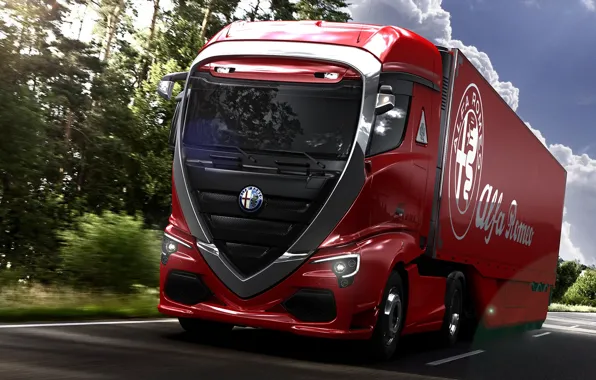 Грузовик, Италия, Alfa romeo Truck concept car