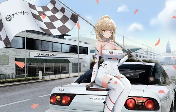 Картинка car, anime, anime girls, Azur Lane