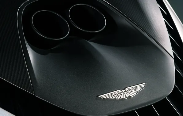 Aston Martin, logo, badge, exhaust, Valhalla, Aston Martin Valhalla