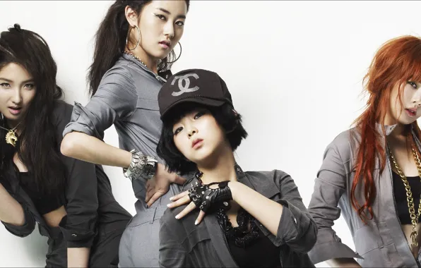 Music, Girls, people, faces, 4Minute, K-pop