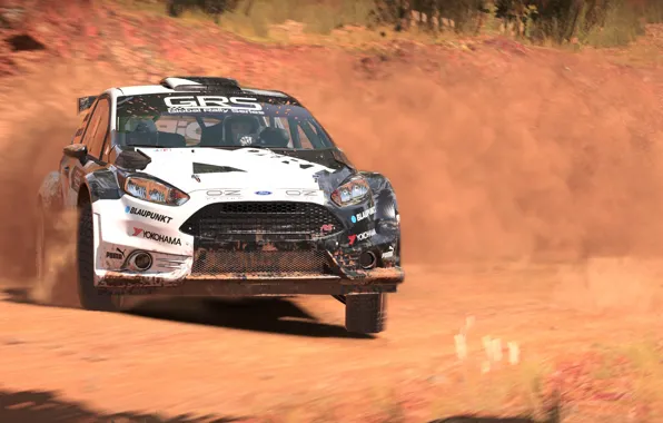 Car, game, dust, race, speed, Dirt 4