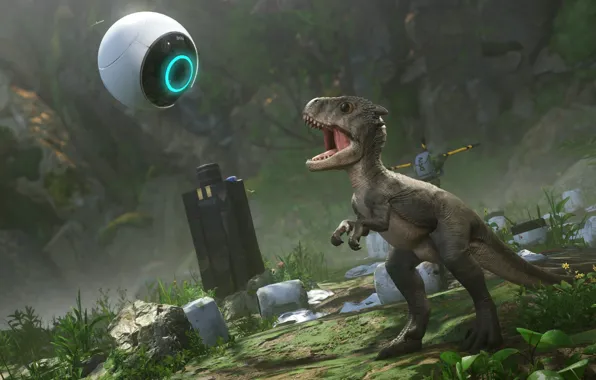 Game, animal, The Journey, Robinson, virtual reality, VR, Robinson: The Journey